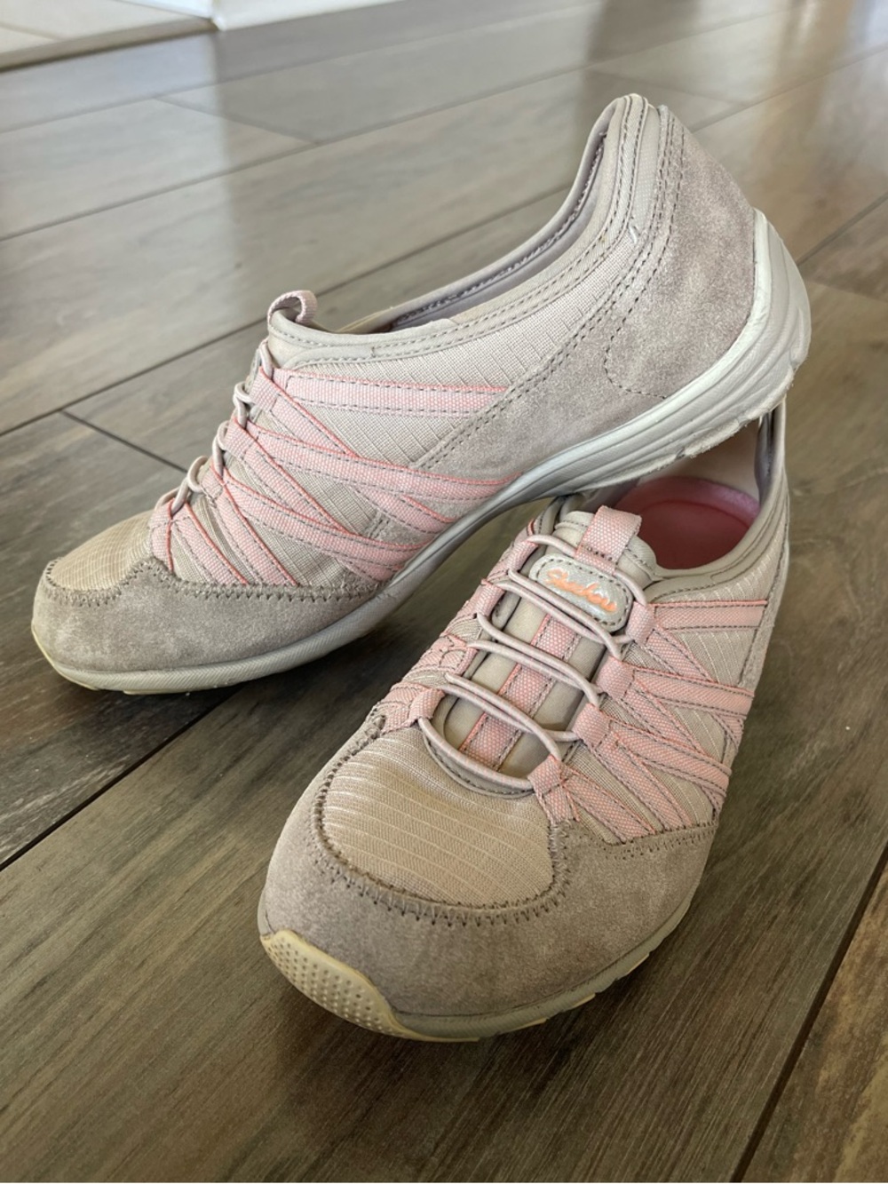 Skechers Sport Women's Conversations Fashion Sneaker Link & Beige size US 6.5 - Picture 5 of 10